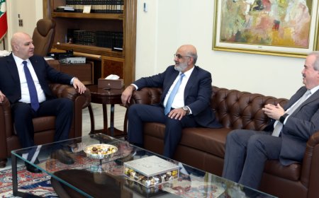 رئيس الجمهورية عرض مع جابر وممثل البنك الدولي التحضيرات لاستقبال وفد رفيع من البنك