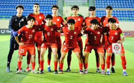 بعد خسارته أمام السعودية.. لبنان وصيفا لبطل اتحاد غرب آسيا