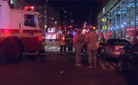 7 جرحى بإنفجار سيارة في نيويورك