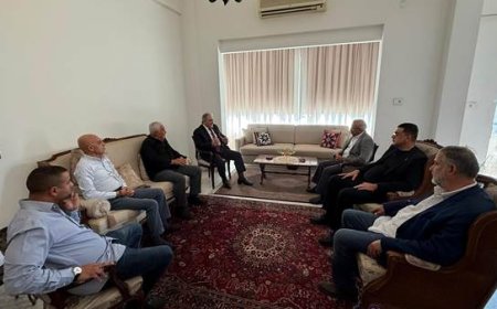 اسامة سعد عرض والسفير الفلسطيني تعزيز التعاون والتنسيق المشترك