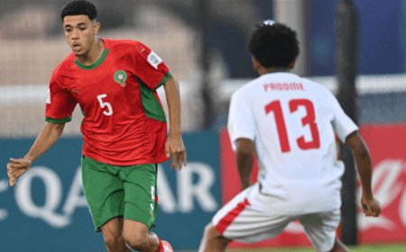 بعد اكتساحه كاليدونيا الجديدة 16-0.. المغرب ينعش أماله للتأهل الى الدور الثاني من كأس العالم للشباب