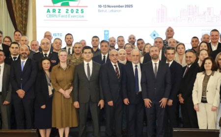 مرقص ممثلا رئيس الحكومة في اختتام مناورة "ارز 2025": الأجهزة مثابرة على تطوير قدراتها لمكافحة الارهاب ونلمس ثقة المجتمع الدولي بها
