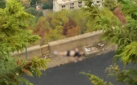 جثة على طريق بكركي.