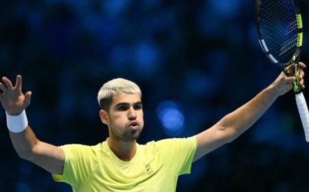 ألكازار يتصدر التصنيف العالمي للتنس