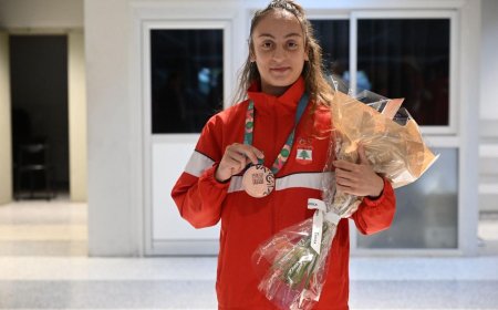 الأولمبية اللبنانية إحتفلت بإستقبال بطلة المواي تاي كشكريان تقديراً لإحرازها الميدالية البرونزية في ألعاب التضامن الإسلامي