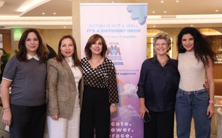 صبحية خيرية لجمعية الأهل لدعم التوحّد AAA لتوفير الخدمات العلاجية وتمكين الاولاد ذوي التوحد