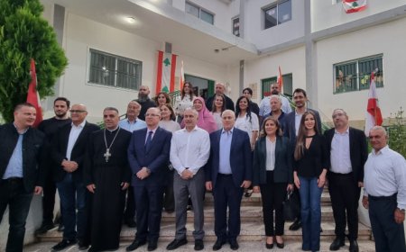 وزير العمل زار" ليسيه سان نيقولا"  في عين المير