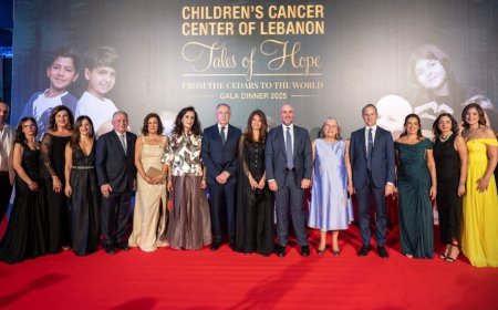 العشاء السنوي لمركز سرطان الأطفال في دبي