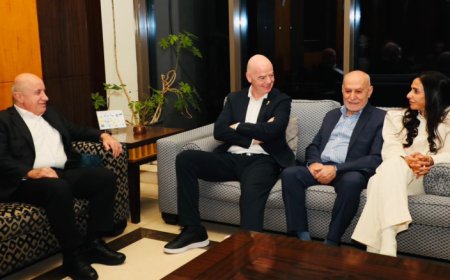 رئيس "الفيفا" في بيروت ورئيس الجمهورية يستقبله في بعبدا الثلاثاء