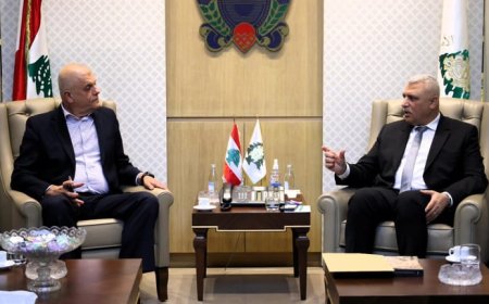 اللواء شقير يلتقي وفدا من عين إبل