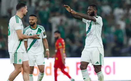 الأهلي الى نصف نهائي الكأس في السعودية