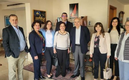 وزير الثقافة يلتقي وفدا من جمعية المكتبات اللبنانية