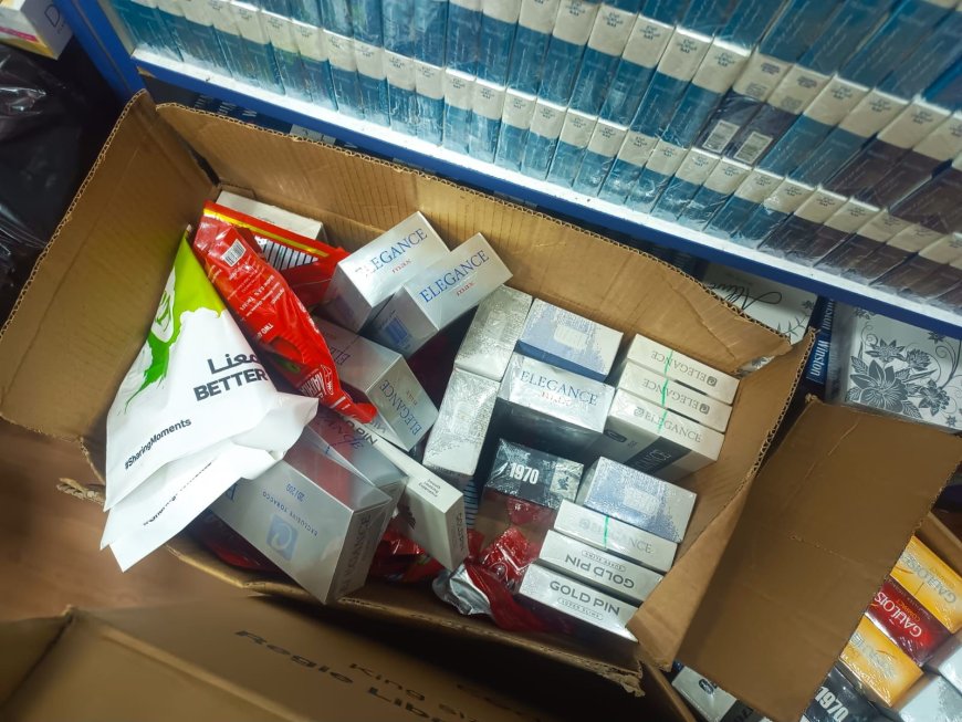 "الريجي" ضبطت مصنوعات تبغية مهربة ومزورة في الطريق الجديدة والرحاب