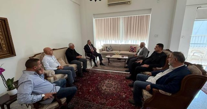 اسامة سعد عرض والسفير الفلسطيني تعزيز التعاون والتنسيق المشترك