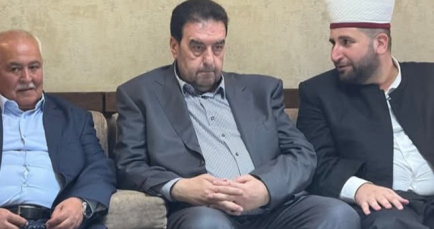 وفد من فاعليات عكار بحث مع البعريني في إشكال فنيدق وتلبيرة وتأكيد على التمسك بالعيش الواحد