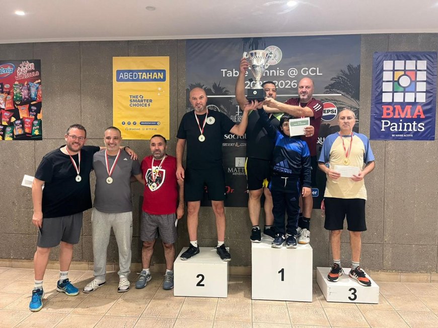  دورة نادي الغولف اللبناني للقدامى(فردي و فرق) لكرة الطاولة