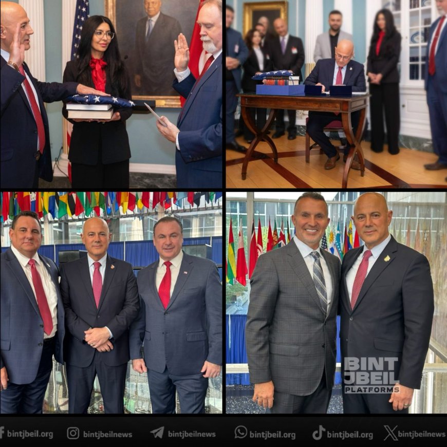 ابن بنت جبيل بلال بزي تسلم مهامه كسفير أميركي في تونس