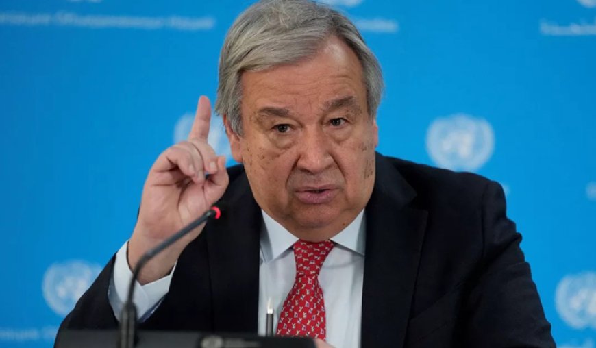 غوتيريش جدد مطالبته إسرائيل بالانسحاب من المناطق شمال الخط الأزرق