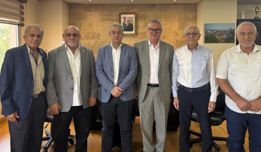 رئيس بلدية صيدا استقبل وفدا من جمعية قدامى "كشافة الجراح"