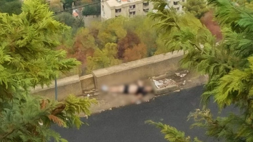 جثة على طريق بكركي.