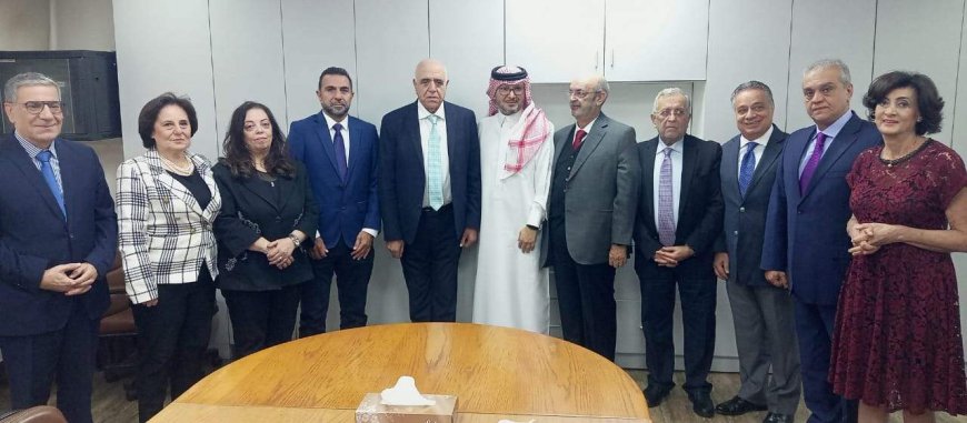 السفير السعودي من نقابة المحررين:  لبنان مقبل على خير كبير  ولست أرى تشاؤماً