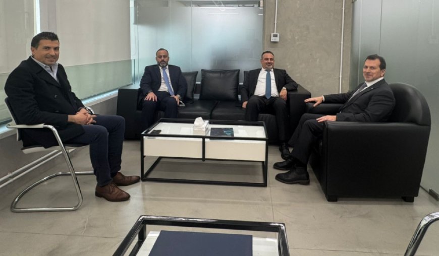 لقاء بين شحادة ونائب حاكم مصرف لبنان بحث في الانتقال إلى اقتصاد رقمي