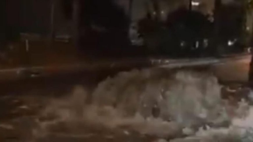 تجمعات مائية على الطرق.. ووزارة الأشغال تتدخل