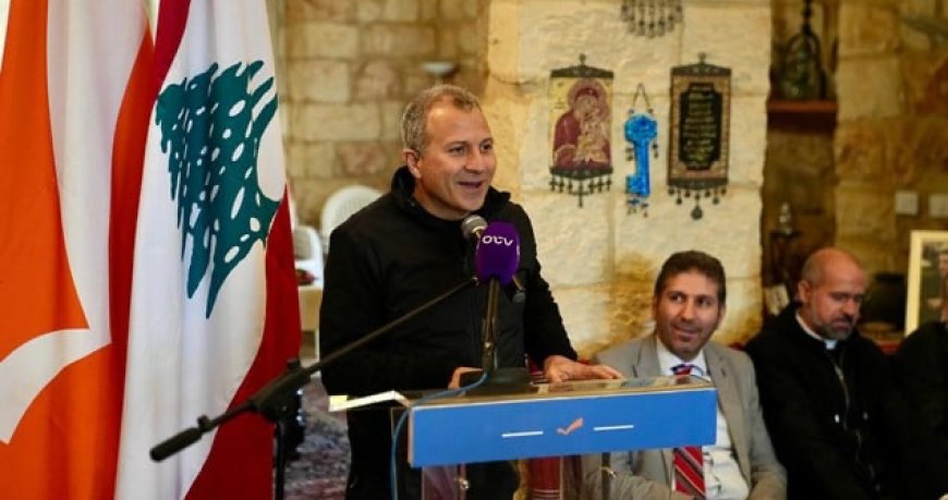 باسيل من بعلبك: نمد اليد للجميع ويجب أن تعيش الناس بطمأنينة