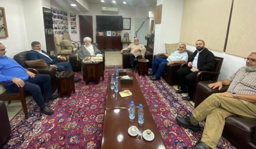 الشيخ حمود يستقبل وفدا من "طلائع الفجر"