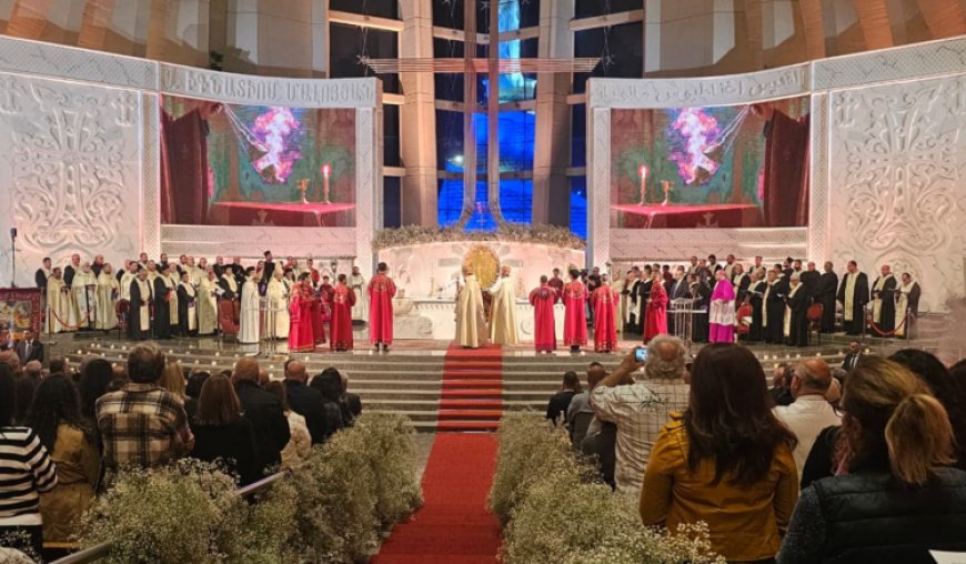 الرئيسية سياسة أمن وقضاء إقتصاد اكس متفرقات تربية وثقافة رياضة دوليات اقليميات  Audio ميناسيان في قداس الشكر لإعلان قداسة مالويان: تعب اللبنانيون من لغة الانقسام