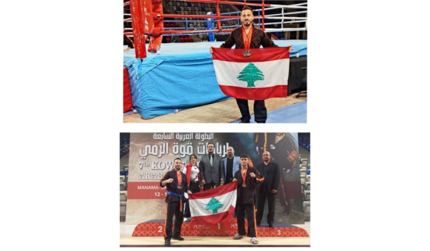 المركز الثاني للصيداوي حسني توتنجي في البطولة العربية في قوة الرمي