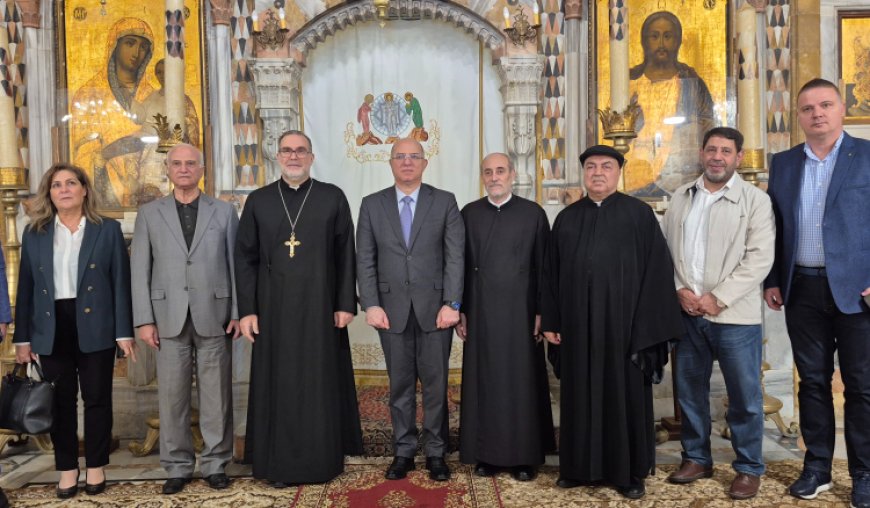 حيدر في جولته على دار الإفتاء ودير المخلص وإقليم الخروب: الشباب ركيزة الوطن