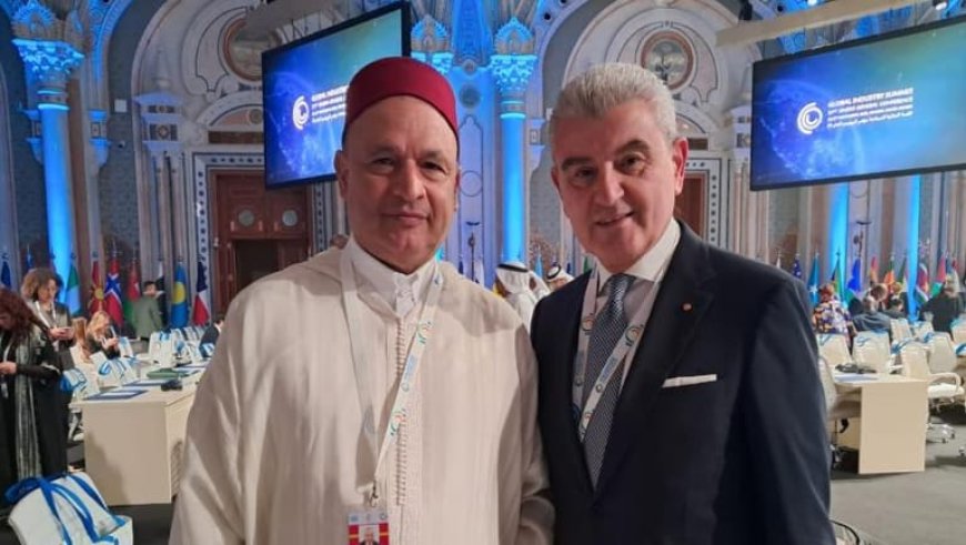 عيسى الخوري يلتقي نظيره المغربي