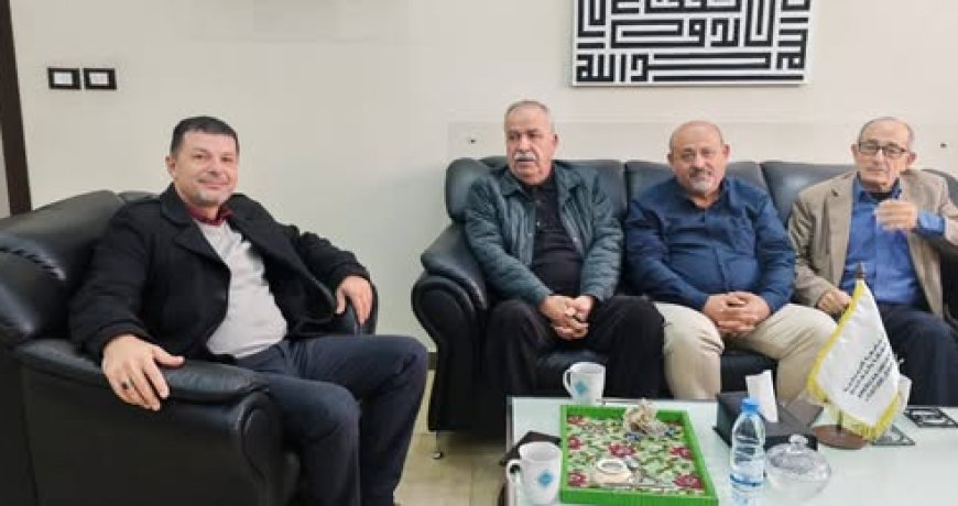 نائب رئيس العمالي ووفد من "أمل" عرضوا مع مدير فرع  الاميركية للثقافة والتعليم في النبطية شؤونا تربوية