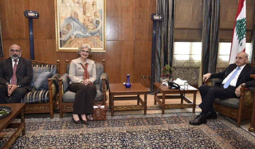 وزيرة التربية عرضت مع الرئيس بري أوضاع المدارس وملف التفرغ