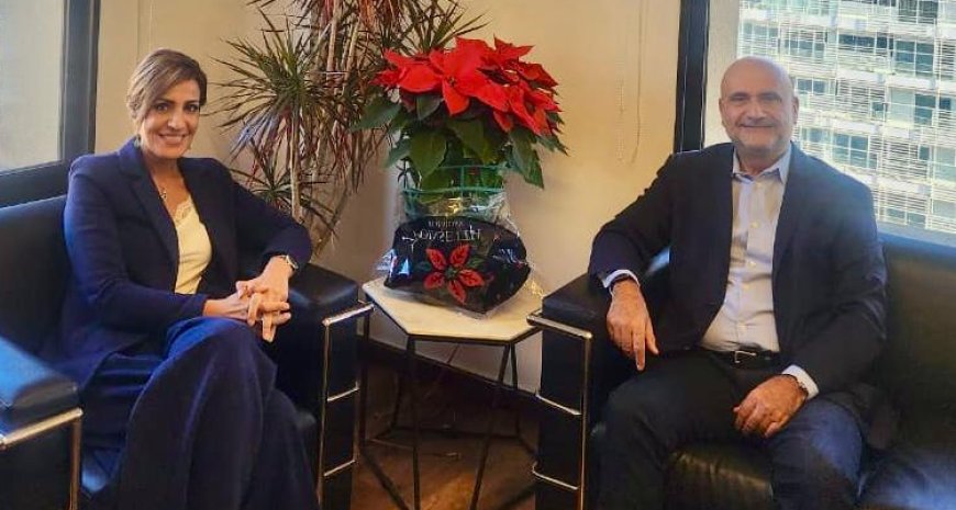 أبي رميا زار وزيرة البيئة وبحث معها في ملفات النفايات ومعمل حبالين ومجلس الصيد الوطني