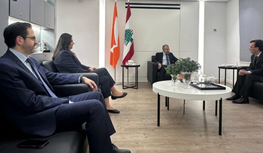 باسيل استقبل سفير اليابان في زيارة وداعية