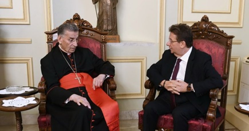 كنعان من بكركي: زيارةالبابا فرصة تاريخيّة تنقل الاهتمام الدولي للبنان وعلينا استقباله موحدين