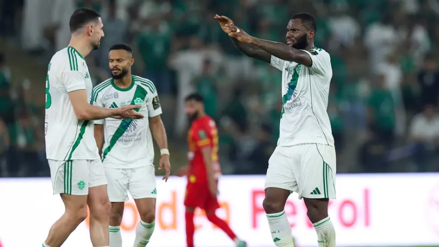 الأهلي الى نصف نهائي الكأس في السعودية