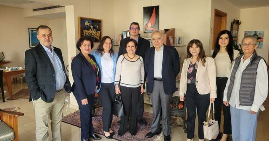 وزير الثقافة يلتقي وفدا من جمعية المكتبات اللبنانية