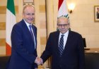 سلام بحث مع نظيره الأيرلندي الأوضاع في لبنان والعلاقات الثنائية بين البلدين
