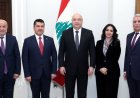 موفد رئيس الوزراء العراقي من قصر بعبدا اكد استمرار الدعم للبنان