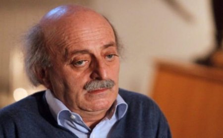 جنبلاط: ما قاله البابا أفضل رسالة لدعاة التقوقع والفيدرالية