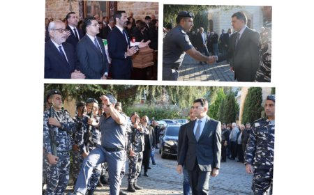 مأتم رسمي لوالد النائب حنكش في رومية في حضور الوزير مرقص ممثلا الرئيسين عون وسلام