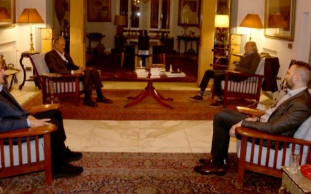 جنبلاط اطلع من سيمون كرم على نتائج اجتماع "الميكانيزم"