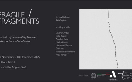 معرض Fragile / Fragments: جماليات الهشاشة بين لبنان وإيطاليا