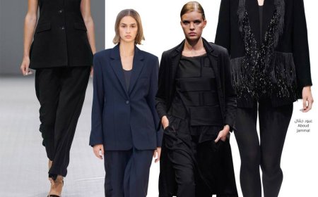 الأسود يليق بكنّ: سرّ الإطلالة التي لا تخذل!!