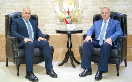 المدير العام للدفاع المدني عرض مع السفير الروسي التعاون في مجالي الإغاثة والإنقاذ والتقى بولس