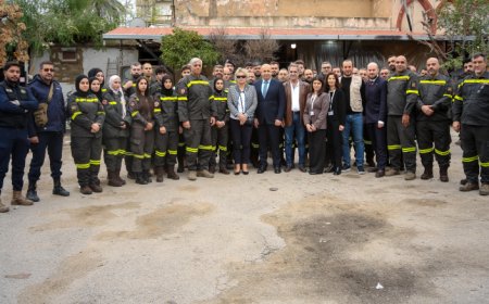 الدفاع المدني تسلم هبة نظام طاقة شمسية لمركز برج البراجنة الإقليمي مقدمة من سفارة بولندا بالتعاون مع PCPM