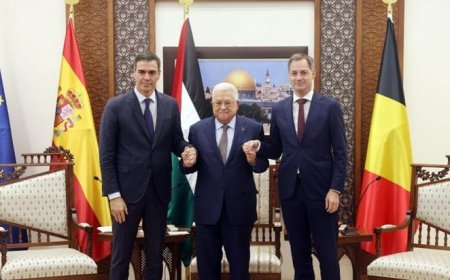 رئيس الوزراء الإسباني استقبل عباس: لرفع الصوت كي لا يُنسى الوضع المأسوي للفلسطينيين